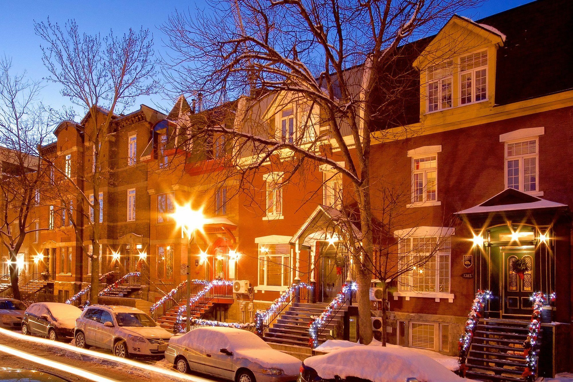 Hotel Auberge Les Bons Matins Montreal Exterior foto